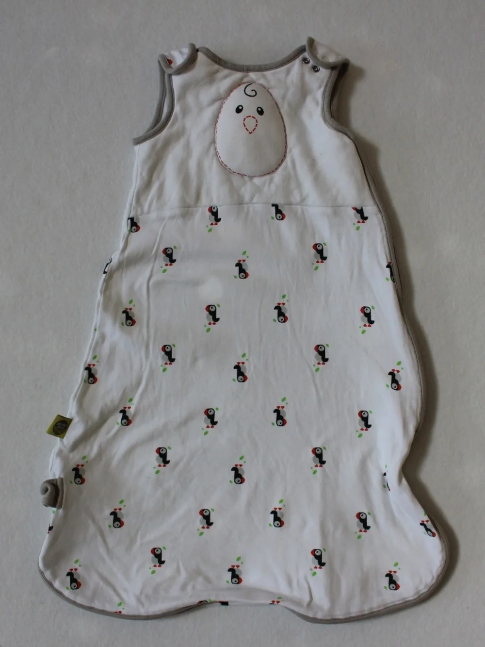 Nested Bean Zen Sack Wearable Blanket 100% Cotton 6-12 months